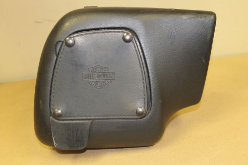 92 harley-davidson electra glide flht leather oem right side cargo luggage