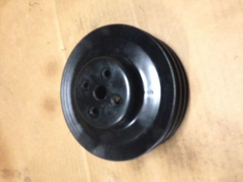 Used oldsmobile 3 groove pulley gm # 399404 kf