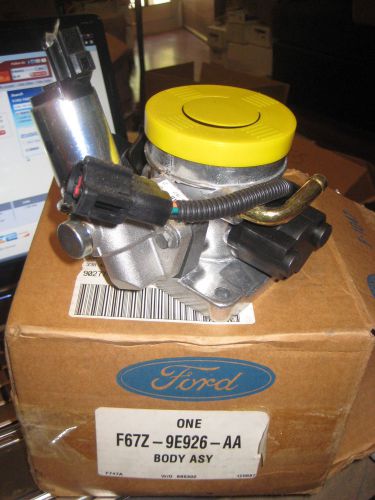 Ford motor company genuine carb. body assy  part f67z-9e926-aa new &#034; old stock &#034;