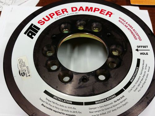 Ati performance int bal 6.325 in super damper harmonic balancer sbf p/n 917511