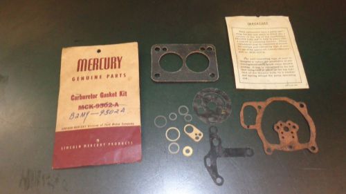 New nos oem ford carburetor gasket kit mck-9502-a 1952 mercury holley teapot