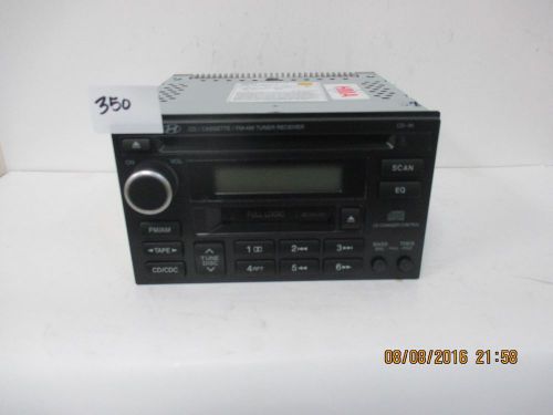 2004 hyundai tiburon cd/cass radio 9618-2c150