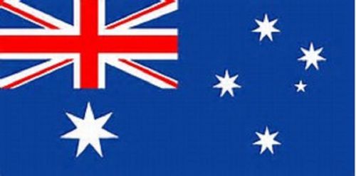 Australia boat flag 12&#034;x18&#034;made in usa polyester,w/brass grommets,outdoor