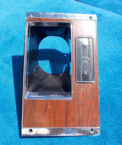 1969 chevy camaro manual transmission console insert gm # 3949537