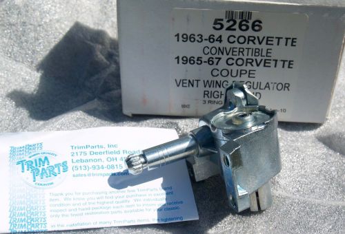 Corvette c2 vent wing regulator r.h. for 1963-64 convertible/1965-67 coupe new!