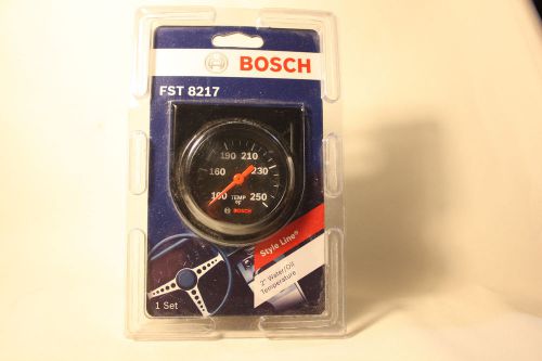 Bosch 2&#034; mechanical water/ oil temperature gauge fst 8217 blac,k style line
