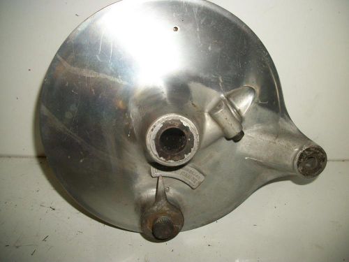 99 kawasaki vulcan vn 800 b rear brake plate w / shoes fu