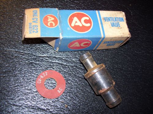 1963-64 buick olds  ac cv622 pcv valve - nos - 6418754 - b345