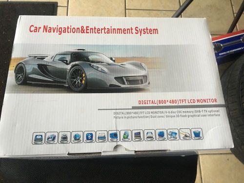 Car navigation dvd vcd cd mp3 avi wma jpeg mpeg4 cd-r and stereo toyota sequoia