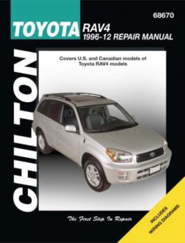 Chilton workshop manual toyota rav4 1996-2012 service &amp; repair