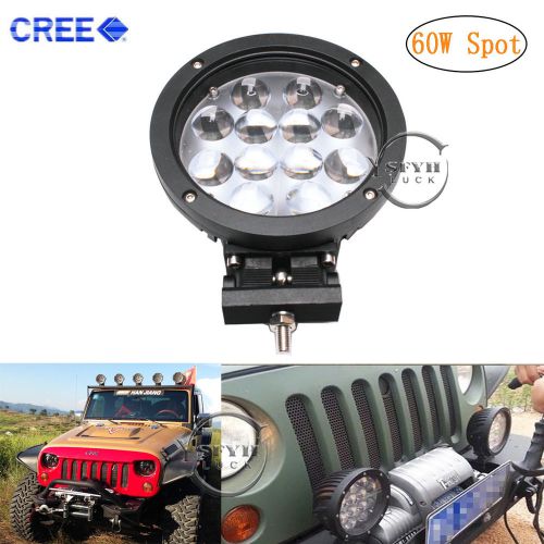 1x7inch 60w cree led work light sport offroad headlight 4wd garden backyard lamp