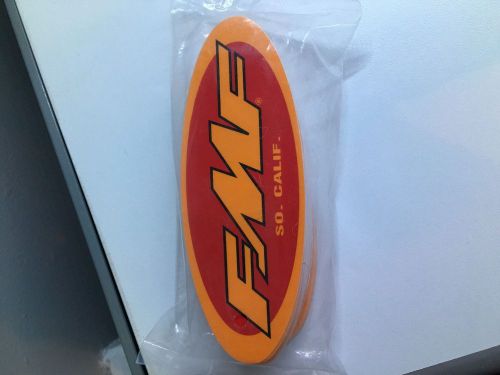 50 pack fmf racing 5&#034; oval promo stickers