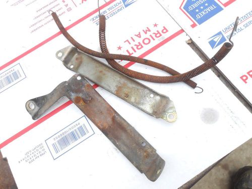 1980 yamaha 440 exciter snowmobile: both exhaust rests and springs