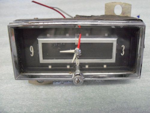 1956 cadillac clock