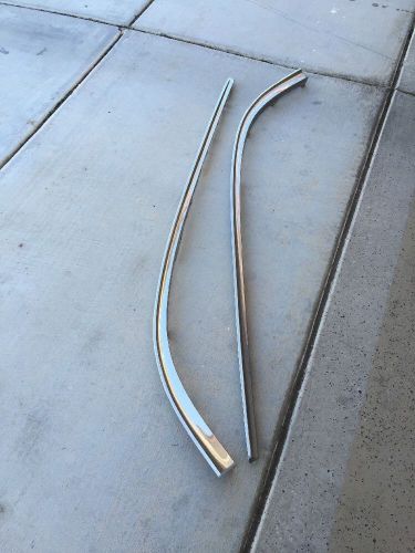 1957  4 door belair exterior roof stainless trim