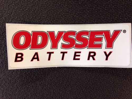 Odyssey battery decal sticker