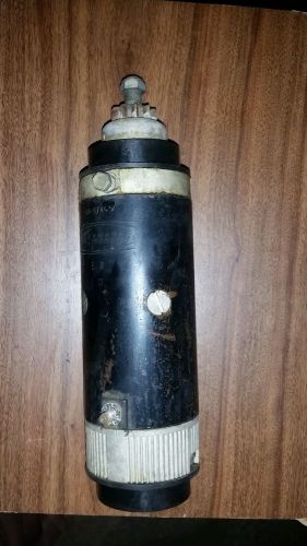 1975 mercury  starter motor tested good 115hp 150 inline six inv#345