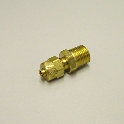 Nos 16432 1/8 in npt to 1/8 in tube compression fitting