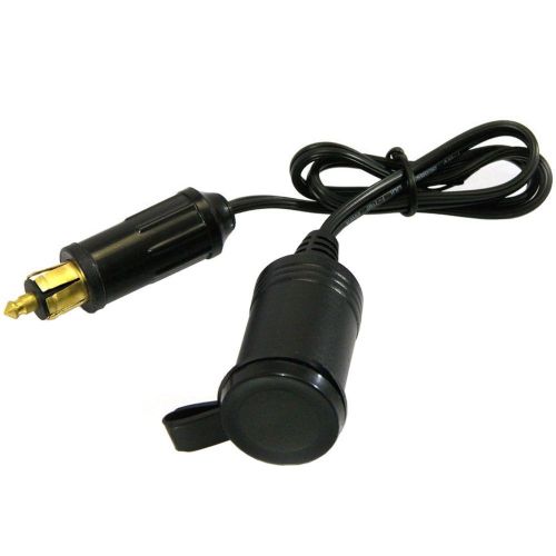 Buy Waterproof European Male Din Plug Cigarette Lighter Adapter Socket