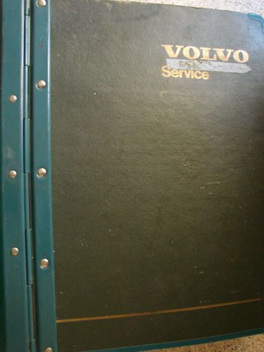 Volvo truck service master manual f6 us sections 1 - 6    circa 1982