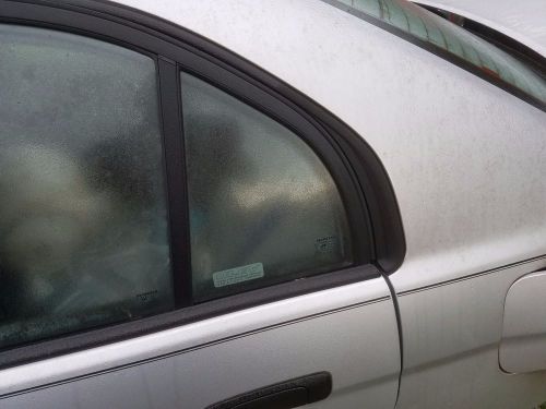 2001-2005 honda civic rear corner glass vent window fits driver side 4 door