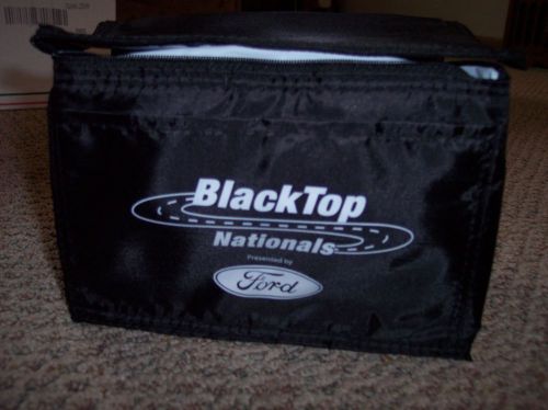 Ford black top nationals cooler and 2 koozies