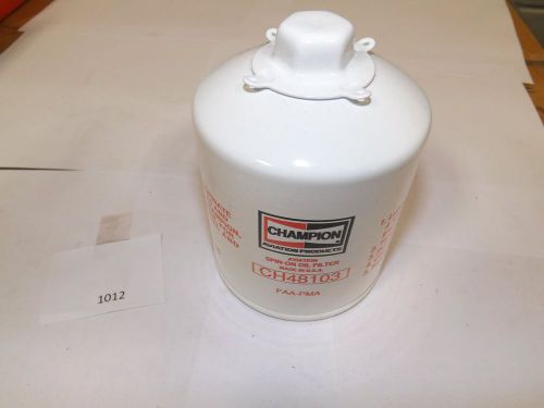 Ch48103 champion aircraft oil filter