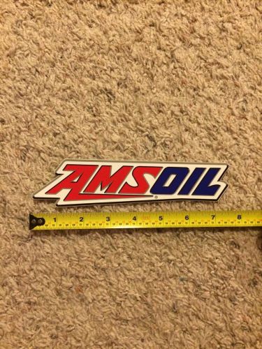 Amsoil racing sponsor sticker decal