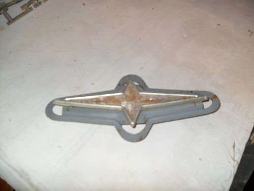 1957 pontiac starchies  seat epilet. front seat had 2 ea. star