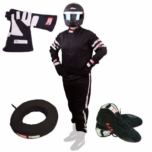 Buy COMBO PACK RACE SUIT RJS SUIT GLOVES SHOES COLLAR