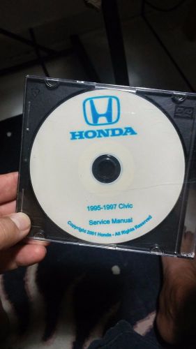 Honda civic 95-97 service manual
