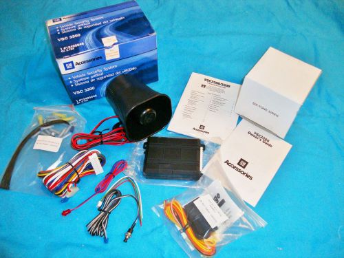 Gm security anti theft alarm system vsc 3300 oem part 12495646 new 94-04