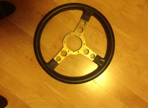 Gold bandit trans am steering wheel