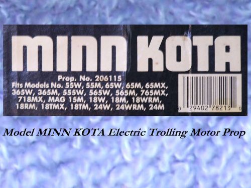 Minn kota trolling motor prop