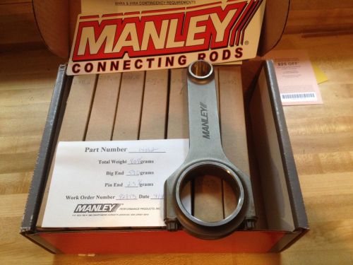 Manley new  bbc big block chevy 6.385&#034; h beam  connecting rods p/n 14062-8