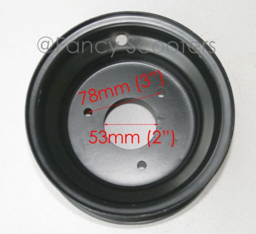 7" ATV Rim for Tire 16 x 8.00-7 (3 Holes) in black color PART12238, US $33.99, image 1