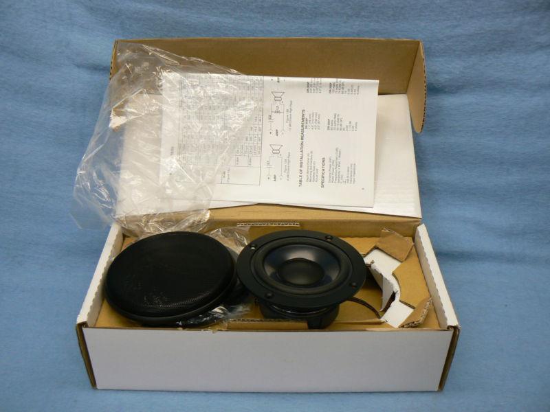 Vintage design reference coustic midrange speakers nib made usa