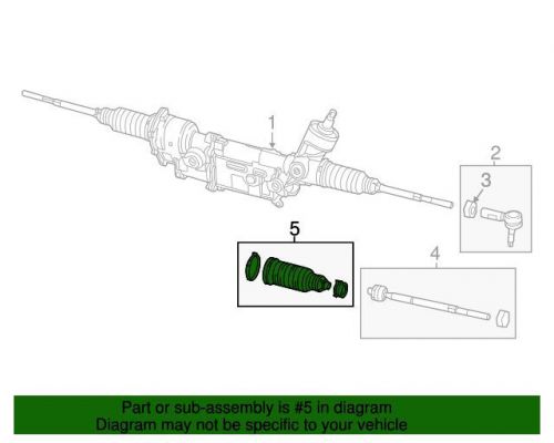 Genuine 2016-2016 mopar boot kit 68263723aa