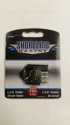 Shoreline marine sl52297 trailer circuit tester 4-way with led lights