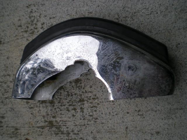 Porsche 911 / 912 front bumper guard right side