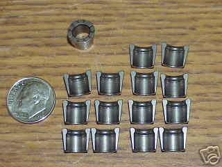 16 del west titanium mini valve 6 mm top locks bead nascar aussie supercar 