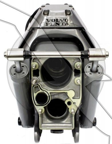 Volvo Penta SX-MHP Transom Assembly Complete Inner/Outer Plate Cylinders 3868850, US $6,849.99, image 2