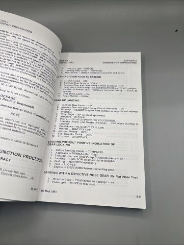 1982 Cessna Information Manual Cutlass RG Model 172RG, US $32.99, image 6