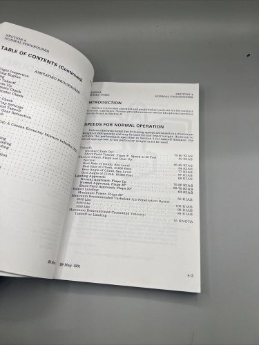 1982 Cessna Information Manual Cutlass RG Model 172RG, US $32.99, image 7