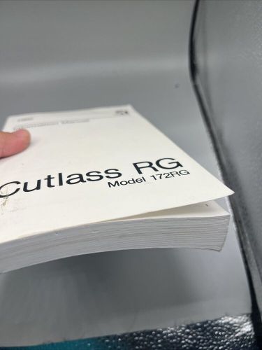 1982 Cessna Information Manual Cutlass RG Model 172RG, US $32.99, image 16