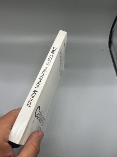 1982 Cessna Information Manual Cutlass RG Model 172RG, US $32.99, image 17