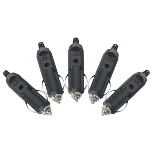 12V-24V Car Cigarette Lighter Plug Fuses Indicator Plugs Charger Parts Socket, US $11.95, image 2