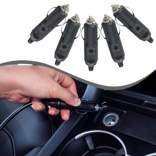 12V-24V Car Cigarette Lighter Plug Fuses Indicator Plugs Charger Parts Socket, US $11.95, image 24