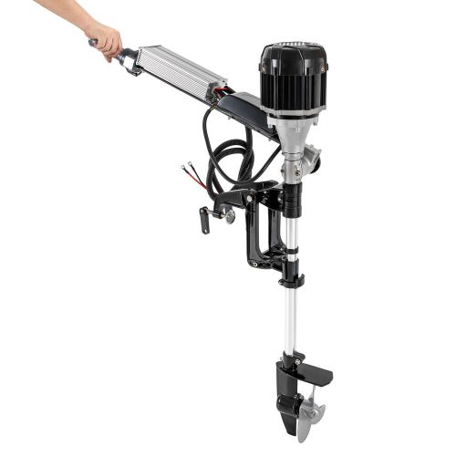 1000W 48V Electric Outboard Motor Fishing Boat Engine Brushless Trolling Motor, US $307.50, image 10