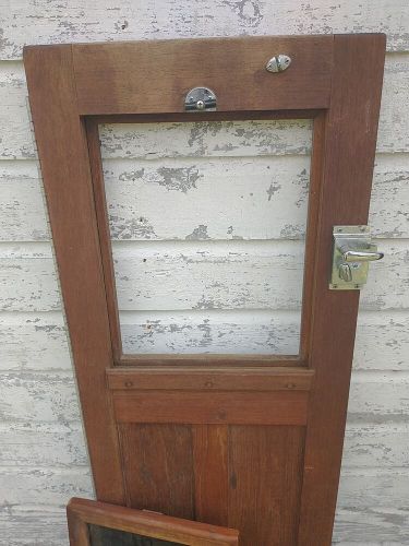 Teak wood boat cuddy cabin door yacht sailboat nautical marine decor